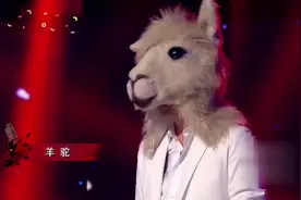 羊驼《我想大声告诉你》#蒙面歌王视频封面