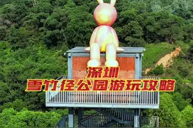 深圳藏在山谷的绿野仙踪公园，地铁10号线到雪象C出口#深圳游玩攻略 #城市公园推荐 #风景优美空气清新 #周末去哪儿 #旅行大玩家