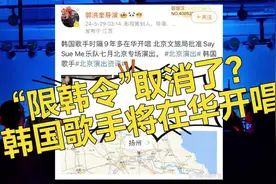 “限韩令”取消了？韩国歌手将在华开唱视频封面