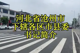 河北省沧州市下辖各区市县委书记简介#河北 #沧州视频封面