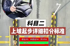 科目二上坡起步超详细扣分标准讲解 #科目二 #上坡起步扣分标准 #半坡起步扣分标准 #上坡起步 #坡道起步视频封面