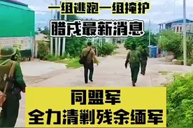 同盟军全力清剿残余缅军，腊戌战场缅军分两组，一组逃跑一组掩护视频封面