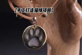 纯手工打造猫咪项圈，当成品完工时真的是太美啦！视频封面