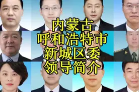 内蒙古呼和浩特市新城区委领导简介#新城区 #呼和浩特视频封面