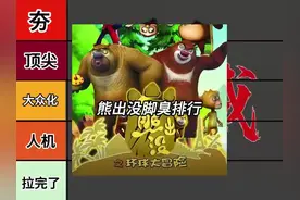 熊出没S2赛季脚臭排行#熊出没 #搞笑 #抽象