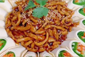 这样做简单好吃有营养 #莲花肉丝#一起学做菜 #我是美食创作者 #美食教程 @抖音热点视频封面