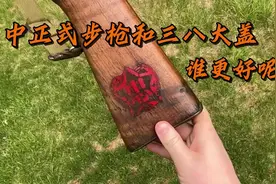 中正式步枪和三八式步枪哪个更厉害呢？#武器科普 #军事科普
