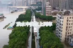洪峰过重庆主城，只要轻轨2号线不在水上行驶，都不是什么事！视频封面