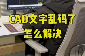 CAD文字乱码怎么解决#cad画图 #零基础教学 #装修设计 #cad @DOU+小助手视频封面