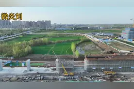 一镜到底！直击合肥新桥机场s1 线寿县段建设现场视频封面