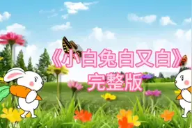 早教儿歌#小白兔白又白儿歌 #原创动画 #完整版视频封面