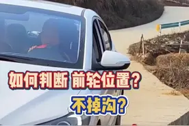 新手判断车距：两个技巧掌握前轮位置 #驾驶技巧 #每天一个用车知识视频封面