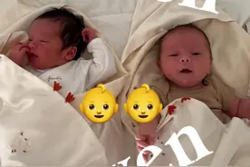 @叶海洋的Owen和Olsen 儿子，以后守护姐姐的任务就交给你俩了。#Owen #Olsen #叶海洋