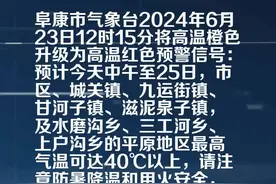 阜康市气象台发布高温红色预警[Ⅰ级/特别严重]视频封面
