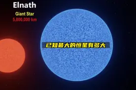 己知最大的恒星到底有多大呢 #科普 #探索宇宙 #涨知识#宇宙视频封面