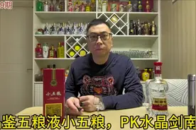 品鉴五粮液小五粮，PK水晶剑南春（第339期）#好酒推荐视频封面
