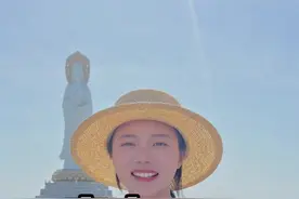 108米高的南海观音  震撼壮观！祝大家2024都健康平安#三亚#旅行大玩家视频封面