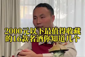 2000元以下最值得收藏的16款高端名酒你知道几款#白酒 #茅台 #五粮液 #选酒侠视频封面