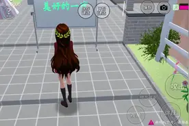 #樱花校园模拟器 跑酷#这个游戏很好玩 #樱校卡点