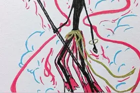 哪吒火柴人#简笔画#简笔画教程 #画画 #画画教程 #内容启发搜索视频封面