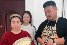 新家里的第一顿饭，婆婆发了一盆面，胖胖蒸馒头啦，代表着以后的生活蒸蒸日上#记录真实生活视频封面
