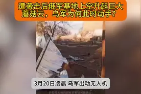 遭袭击后俄军基地上空升起巨大蘑菇云，乌军为何此时动手？视频封面