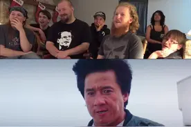 老外看成龙电影被震撼，我是谁震惊世界的一跳，天台炸裂打戏视频封面