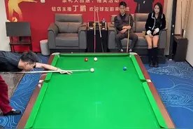常在河边走，哪有不湿鞋#丁鹏 #孟庆铎 #九球追分 #台球解说视频封面