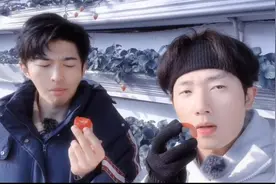 大哥草莓吃播，感觉有点醉草莓了#十个勤天 #种地吧蒋敦豪视频封面