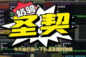 魔兽世界TBC奶骑圣契的选择#魔兽世界怀旧服 #魔兽世界燃烧的远征