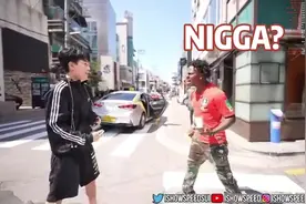 黑人Speed在韩国街头被叫nigga #youtube #ishowspeed #韩国视频封面