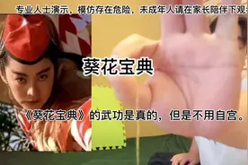 危险动作请勿模仿，《葵花宝典》是真的。忍者的手里剑啥都能扔。视频封面