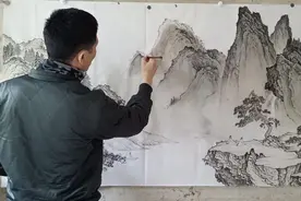为什么传统青绿山水画市场这么好，因为耐看，还能体现画家的功力视频封面