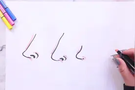 动漫鼻子画法