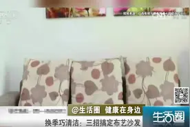 生活圈：布艺沙发难清洗？试试这三招，快捷方便、干净如新，厉害