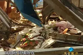 大连这场大风，将重达70多吨的塔吊刮倒，造成了屋毁人亡的悲剧视频封面