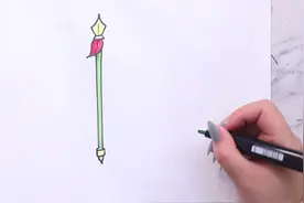 哪吒的火尖枪怎么画视频封面
