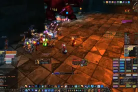 魔兽世界怀旧服，开荒黑翼之巢7号boss克洛玛古斯，一次过时光狗
