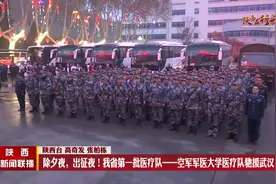除夕夜出征！陕西省第一批医疗队——空军军医大学医疗队驰援武汉视频封面