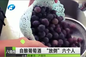一杯自酿葡萄酒，6人中毒进医院！视频封面