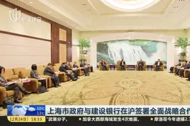 李强应勇会见建行董事长田国立视频封面