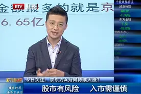 京东方A为何持续大涨？|天下财经视频封面