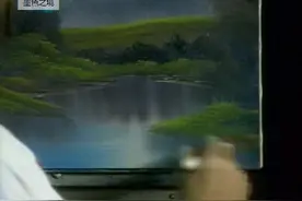 油画风景，大排刷能画出这么细腻的风景，梦幻般的感觉太美了视频封面