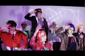 【JOJO / COS】赵纳森赵四大一族的日常蹦迪  KISS KISS KISS视频封面