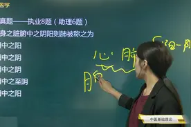 中医历年真题01基础理论01：阴阳关系、五脏属性、病理变化视频封面