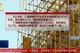 2019年，广西房地产行业开发完成投资3814亿元，增速排全国第4位视频封面