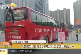 中国年，看西安！过年游曲江最好别开车，景点大巴免费接驳视频封面