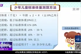 少年儿童标准体重测量方法来了！你家孩子体重是否达标？来看看
