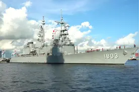 基隆级驱逐舰左营号（DDG-1803）出港画面视频封面