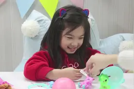 格格拆开圆球球得到粉红独角兽视频封面